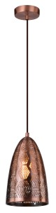 Lampa wisząca Sfinks miedziany 1xE27 31-43313 - Candellux Lighting