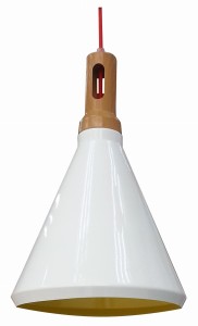Lampa wisząca Robinson biały 1xE27 31-37695 - Candellux Lighting
