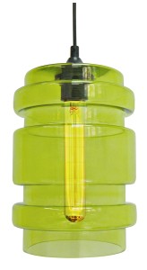 Lampa wisząca Decorado zielony 1xE27 31-36650 - Candellux Lighting