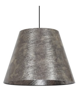 Lampa wisząca Platino srebrno szary 1xE27 31-38319 - Candellux Lighting