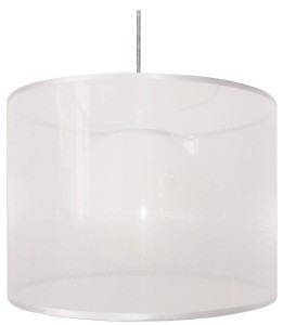 Lampa wisząca Chicago biały 1xE27 31-24886 - Candellux Lighting