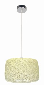 Lampa wisząca Panda kremowy 1xE27 31-51141 - Candellux Lighting
