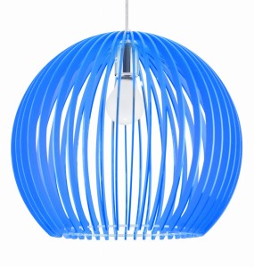 Lampa wisząca Haga niebieski 1xE27 31-50345 - Candellux Lighting