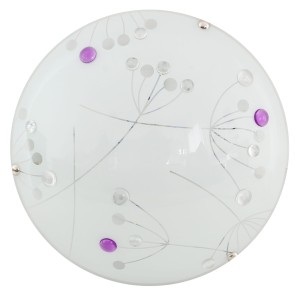 Plafon Floral fioletowy 1x 13-49797 - Candellux Lighting