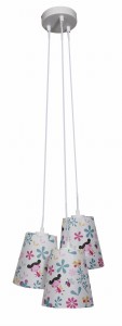 Lampa wisząca Girl biały 3xE27 33-62949 - Candellux Lighting