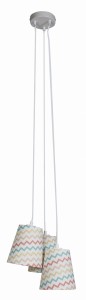 Lampa wisząca River biały 3xE27 33-62932 - Candellux Lighting