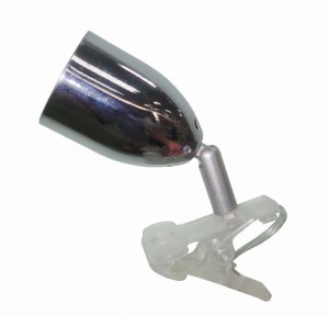 Led Clip Lampa Klips 1X3W Led Chrom