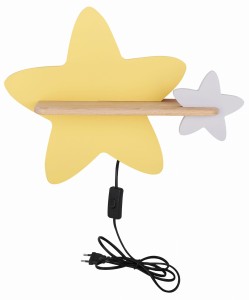 Kinkiet Star z włącznikiem 5W żółty 21-75734 Candellux
