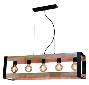 Lampa wisząca czarny 5xE14 35-79282 - Candellux Lighting