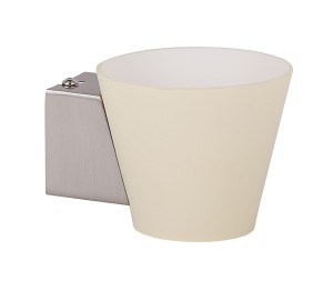 Lampa Simonet Kinkiet Pojedyńczy G9 40W Stożek Biały