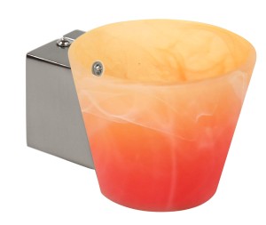 Lampa Simonet Kinkiet Pojedyńczy G9 40W Stożek Tęczowy