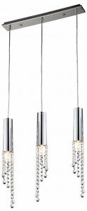 Lampa wisząca Duero chromowy 3xGU10 33-25272-Z - Candellux Lighting
