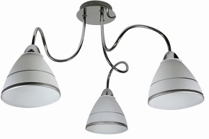 Lampa sufitowa Elf chromowy 3xE14 33-72580 - Candellux Lighting