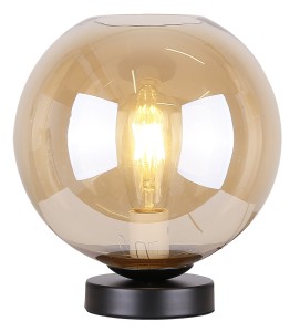 Lampka Globe Gabinetowa 1X60W E27 Bursztynowy