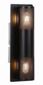 Lampa Emu Kinkiet 2X10W G9 Czarny