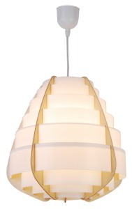 Lampa wisząca Nagoja beżowy 1xE27 50101038 - Candellux Lighting