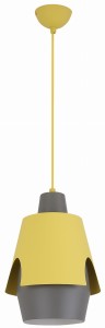Lampa wisząca Falun żółty 1xE27 50101149 - Candellux Lighting
