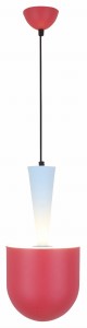 Lampa wisząca Visby czerwony,+niebieski 1xE27 50101164 - Candellux Lighting