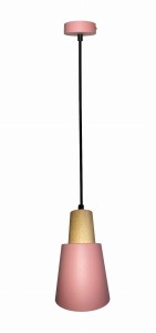 Lampa wisząca Faro rózówy 1xE27 50101259 - Candellux Lighting