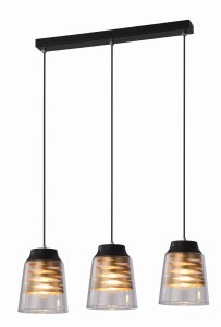 Lampa wisząca Fresno czarny 3xE27 33-78094 - Candellux Lighting