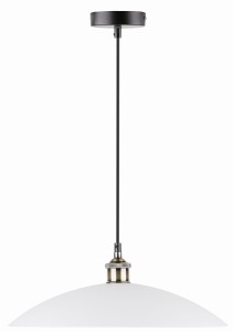 Lampa wisząca Dexter biały 1xE27 31-77721 - Candellux Lighting