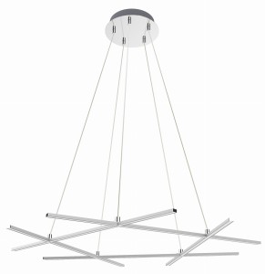 Andros Lampa Wisząca 82X78 50W Led Srebrny 4000K Apeti