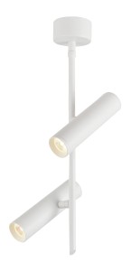 Lampa wisząca Tuba biały 2x 32-76274 - Candellux Lighting