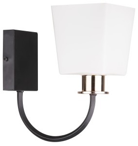 Kinkiet Schubert 1xE27 czarny 21-74225 Candellux