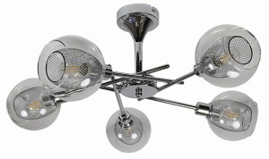 Lampa wisząca Ozzo chromowy 0xE14 35-72252 - Candellux Lighting