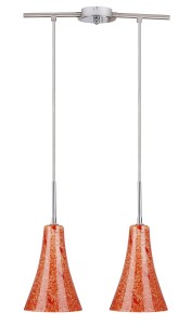 Lampa wisząca Rufi satyna nikiel 2xE14 32-14651 - Candellux Lighting