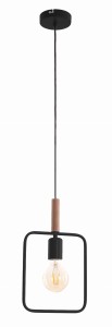Lampa wisząca Frame czarny 1xE27 31-73501 - Candellux Lighting
