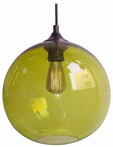 Lampa wisząca Edison zielony 0xE27 31-29546-Z - Candellux Lighting