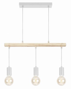 Lampa wisząca Izzy biały 3xE27 33-78070 - Candellux Lighting
