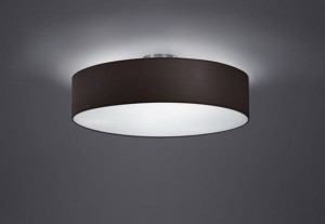 Lampa sufitowa Hotel srebrny i odcienie srebra, czarny E27 603900302 - Trio