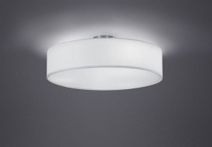 Lampa sufitowa Hotel srebrny i odcienie srebra, biały E27 603900301 - Trio