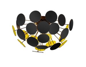 Lampa sufitowa Discalgo czarny E14 609900332 - Trio