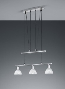 Lampa wisząca Levisto srebrny i odcienie srebra E14 371010307 - Trio
