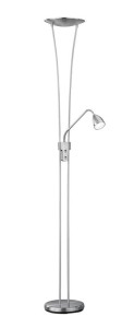 Lampa podłogowa Arizona srebrny i odcienie srebra LED zintegrowany 426410207 - Trio