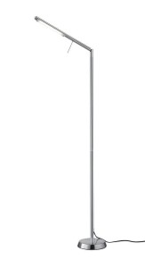 Lampa podłogowa Filigran srebrny i odcienie srebra LED zintegrowany 420490107 - Trio