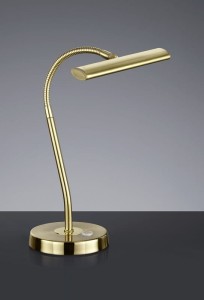Lampa stołowa Curtis złoty i odcienie złota LED zintegrowany 579790108 - Trio
