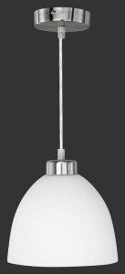 Lampa wisząca Dallas srebrny i odcienie srebra, biały E27 R32171007 - RL