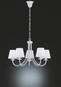 Lampa wisząca Cortez biały E14 110600531 - Trio