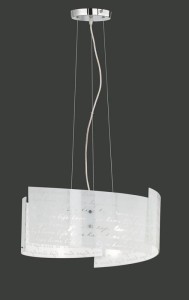 Lampa wisząca Signa biały E27 302500301 - Trio