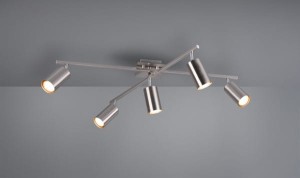 Lampa sufitowa Marley srebrny i odcienie srebra GU10 612400507 - Trio