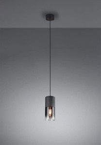 Lampa wisząca Robin czarny E27 310600132 - Trio