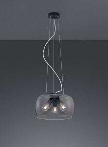 Lampa wisząca Valente antracyt E27 300600342 - Trio