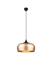 Lampa wisząca Chiron złoty i odcienie złota E27 310890108 - Trio