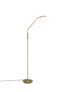 Lampa podłogowa Monza złoty i odcienie złota LED zintegrowany 423310108 - Trio