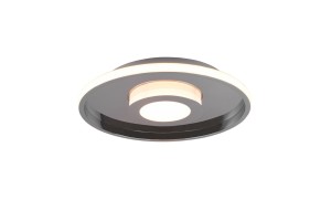 Lampa sufitowa Ascari srebrny i odcienie srebra LED zintegrowany 680819306 - Trio