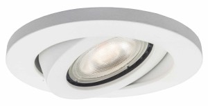Lagos oczko podtynkowe okrągłe ruchome białe IP20 LP-440/1RS WH movable Light Prestige
